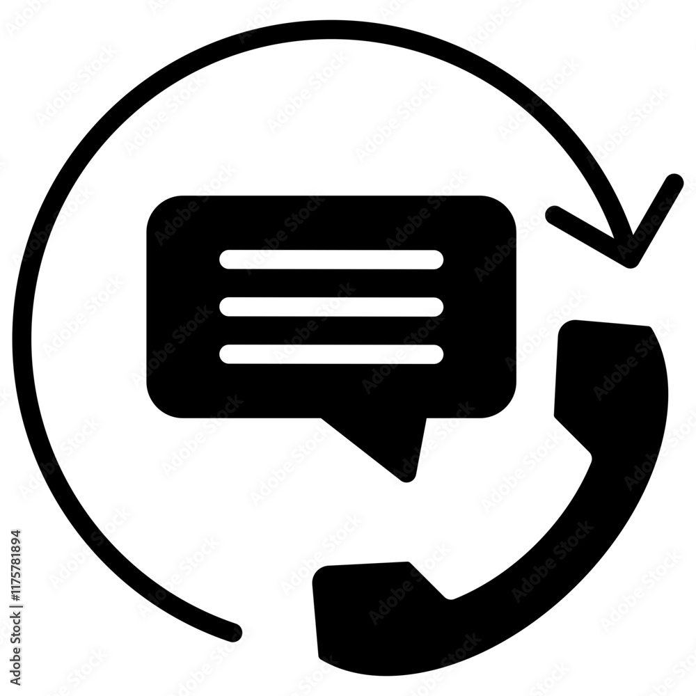 Customer Service vector contact us communication glyph icon Customer Service vector contact us communication glyph icon