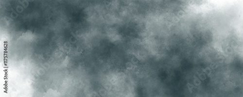 Ethereal teal smoke swirling in a dreamlike cloudy abstract background for creative designs

