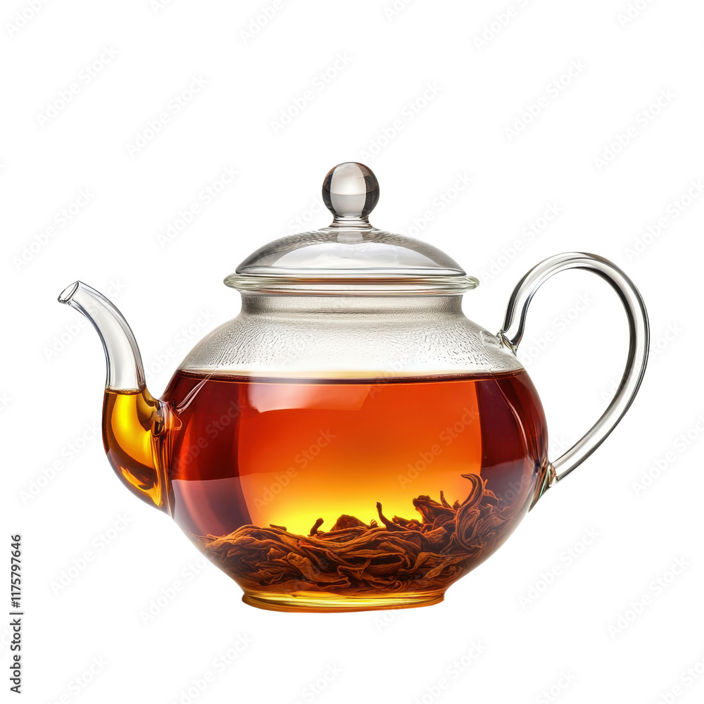 Elegant glass teapot isolated on transparent background (3) Elegant glass teapot isolated on transparent background (3)