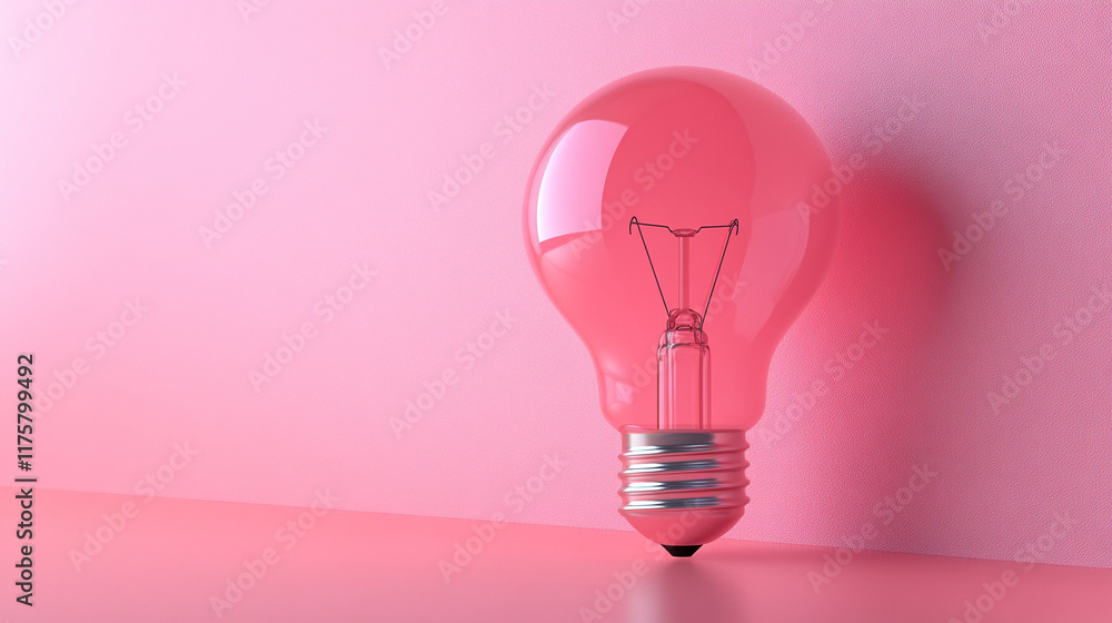 Minimalistic 3D light bulb on a pastel background symbolizing ideas, creativity, innovation, and simplicity with a soft, serene atmosphere and clear focus on the concept of light and inspiration
Minimalistic 3D light bulb on a pastel background symbolizing ideas, creativity, innovation, and simplicity with a soft, serene atmosphere and clear focus on the concept of light and inspiration