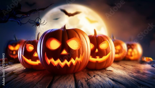 halloween day eyes of jack o lanterns trick or treating samhain all hallows eve all saints eve all hallowe en spooky horror ghost demon heritage october 31 3drender photo