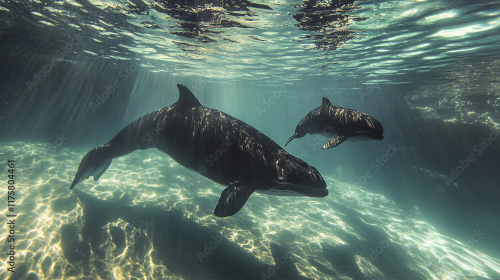 Fototapeta premium whale