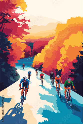 Vektorgrafik aus dem Package: flat, retro, vintage, modern, art, zeitgeist, film, movie, poster,