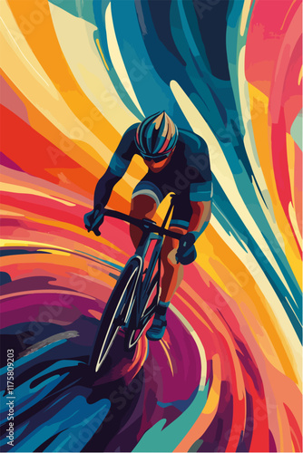 Vektorgrafik aus dem Package: flat, retro, vintage, modern, art, zeitgeist, film, movie, poster,