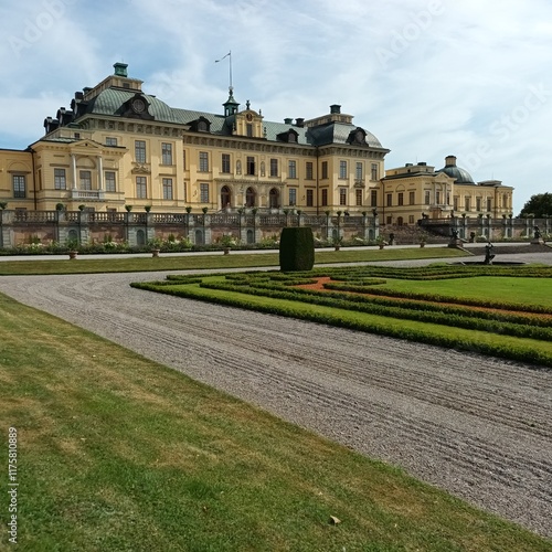 Castello di Drottningholm a Stoccolma, Svezia. 