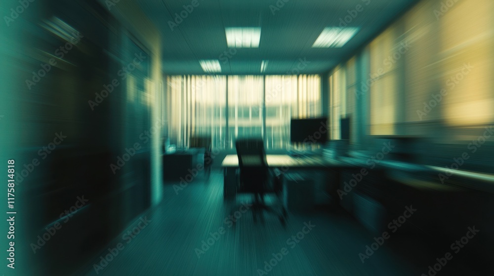 Abstract blurred office interior room. blurry working space with defocused effect. use for background or backdrop in business concept Abstract blurred office interior room. blurry working space with defocused effect. use for background or backdrop in business concept