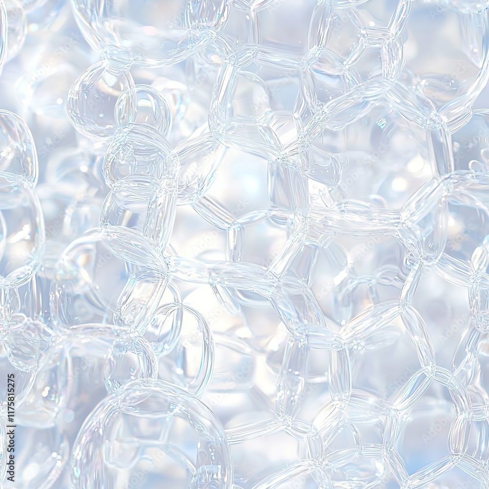 Soap Soapy Clean Bubbles Seamless Pattern Texture Soap Soapy Clean Bubbles Seamless Pattern Texture