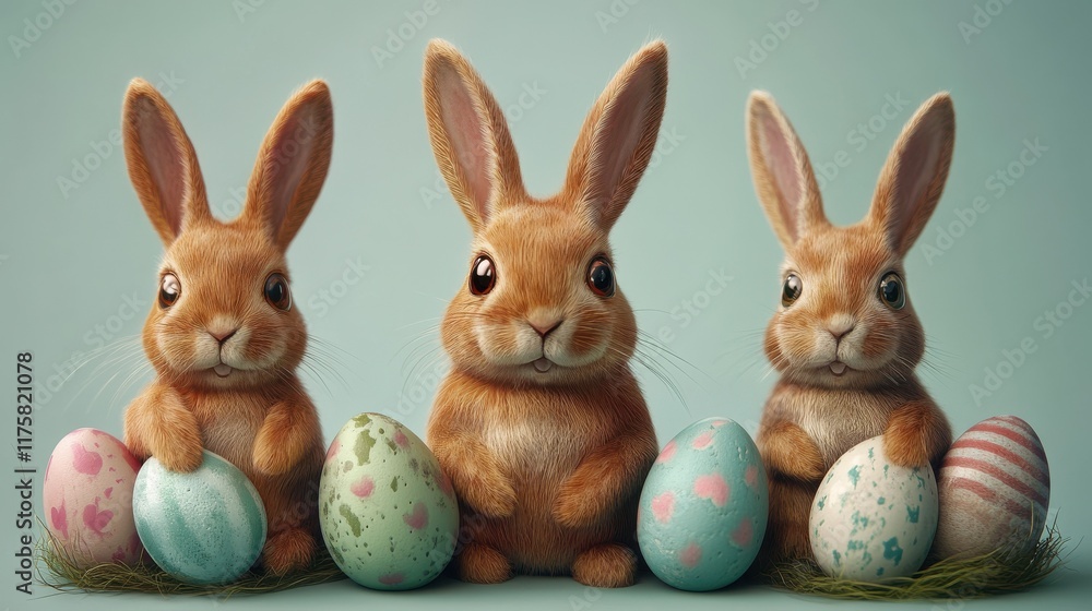 Obraz premium Easter Vector Designs