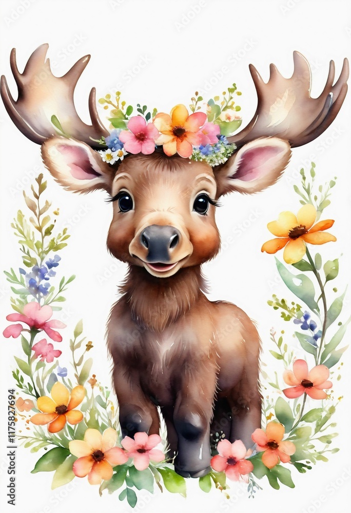 Naklejka premium Moose