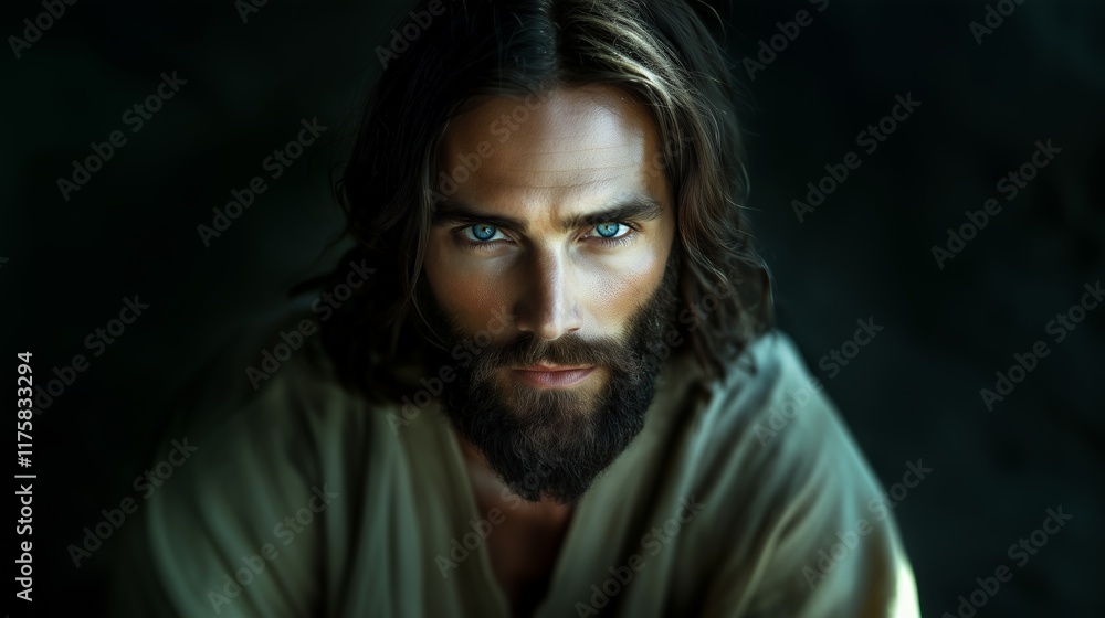 The Compassionate Christ in Pastels The Compassionate Christ in Pastels
