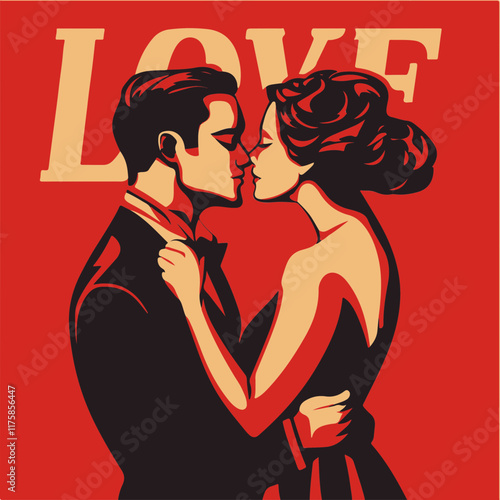 Vektorgrafik aus dem Package:  flat, retro, vintage, modern, art, zeitgeist, film, 