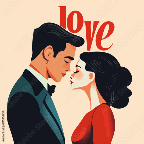 Vektorgrafik aus dem Package:  flat, retro, vintage, modern, art, zeitgeist, film, 