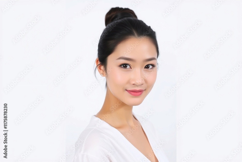 Portrait of an Asian woman (skin care, body care, beauty salon) Portrait of an Asian woman (skin care, body care, beauty salon)