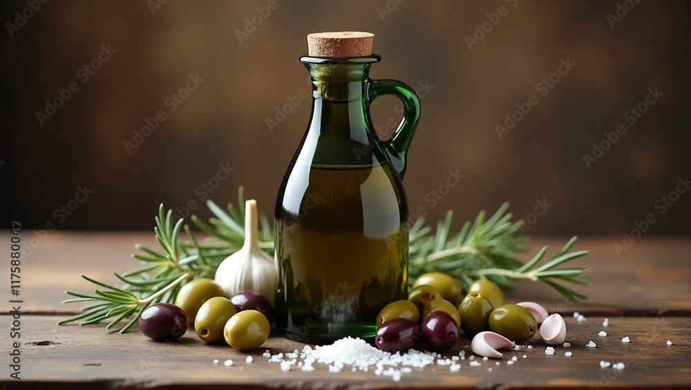 olive oil in a bottle olive oil in a bottle