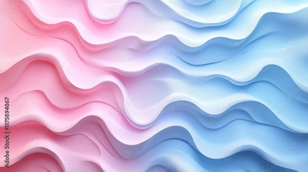 Abstract Pastel Waves Abstract Pastel Waves
