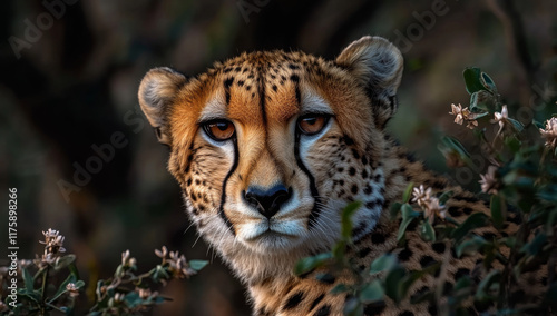 Cheetah confiscated from the illegal wildlife trade. 
 photo