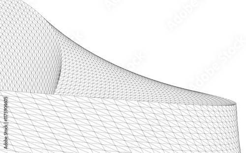 Abstract wave vector background 