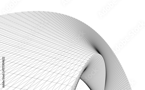 Abstract wave vector background 
