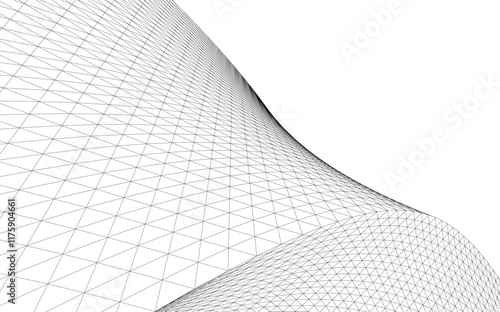 Abstract wave vector background 