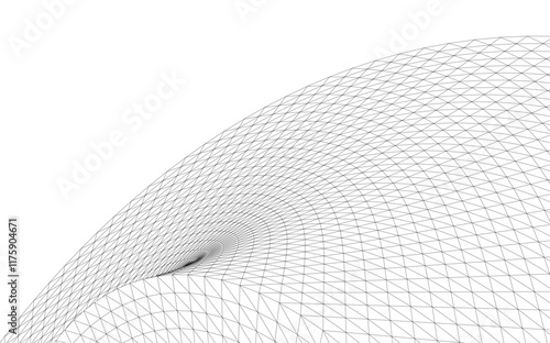 Abstract wave vector background 