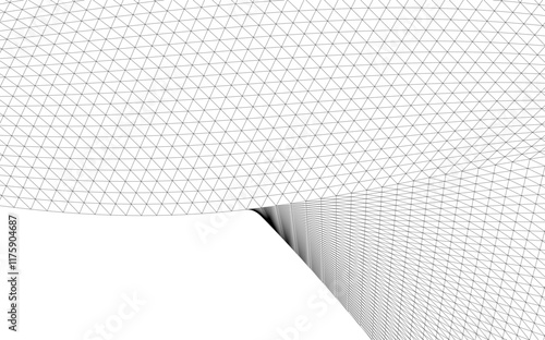 Abstract wave vector background 