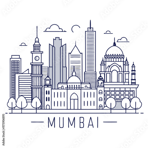 view of the city of Mumbai