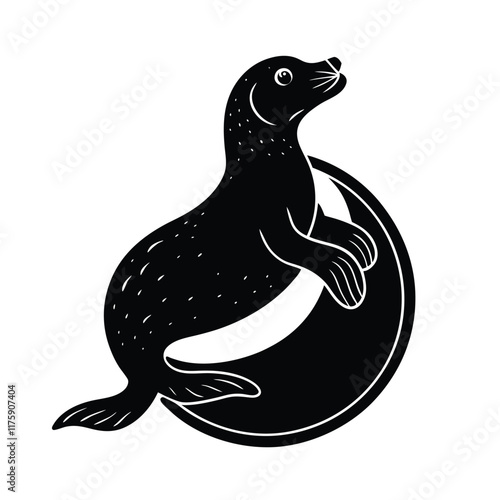 sea lion illustration