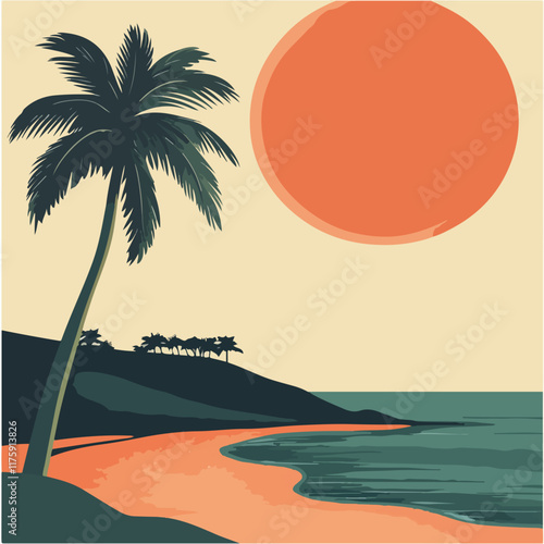 Vektorgrafik aus dem Package:  flat, retro, vintage, modern, art, zeitgeist, film, 