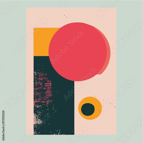 Vektorgrafik aus dem Package:  flat, retro, vintage, modern, art, zeitgeist, film, 