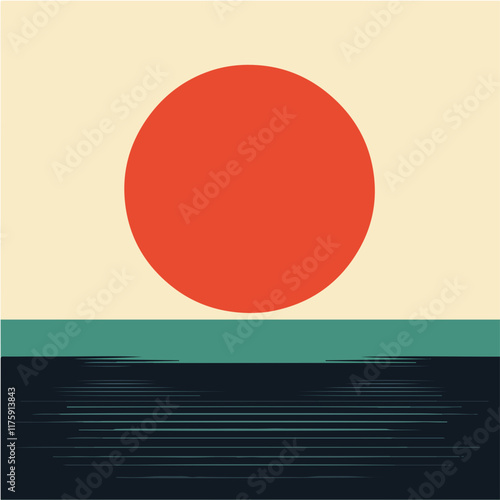Vektorgrafik aus dem Package:  flat, retro, vintage, modern, art, zeitgeist, film, 
