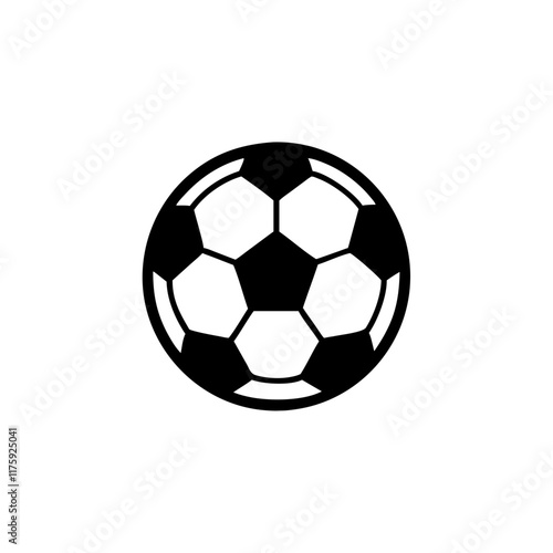 Soccer Ball icon isolated on transparent background
