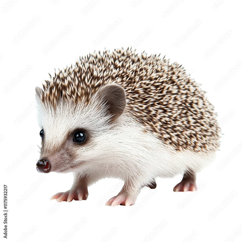 Hedgehog exploring in daylight Hedgehog exploring in daylight