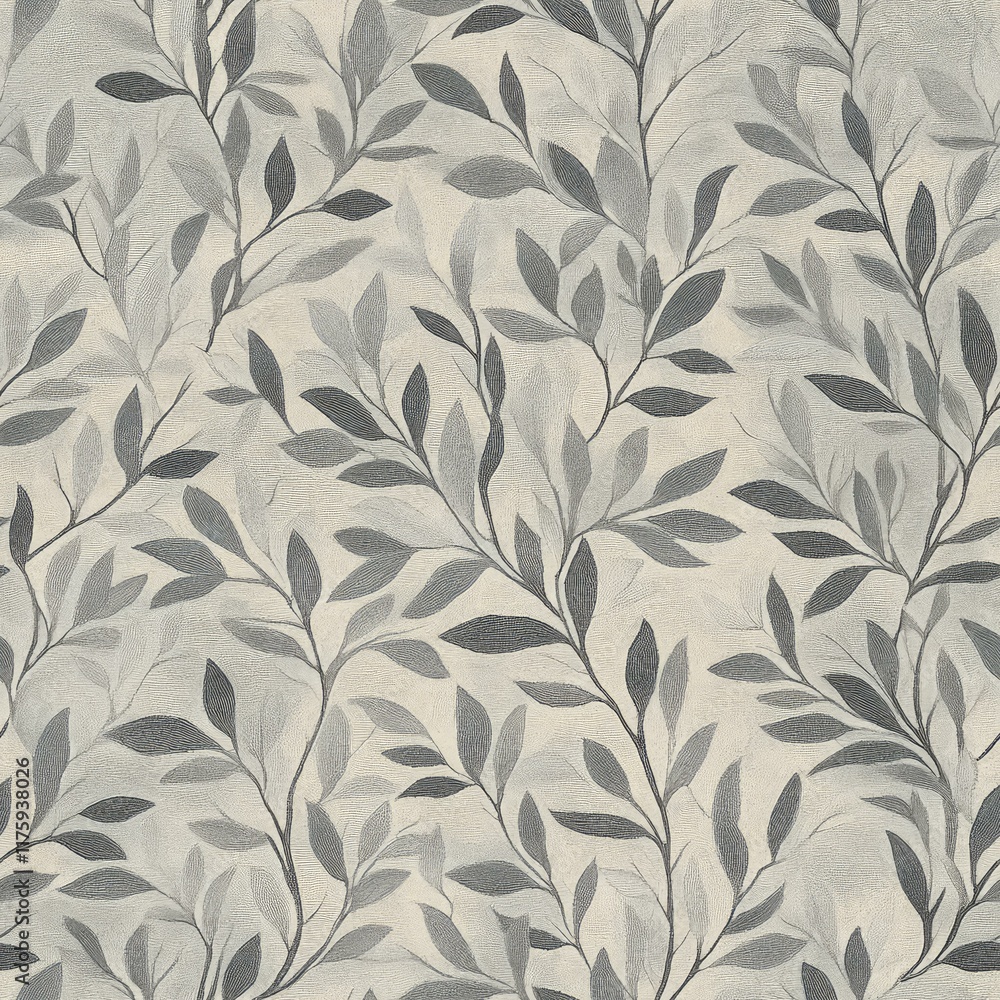Seamless willow-patterned leaves carpet stylish pattern background Seamless willow-patterned leaves carpet stylish pattern background