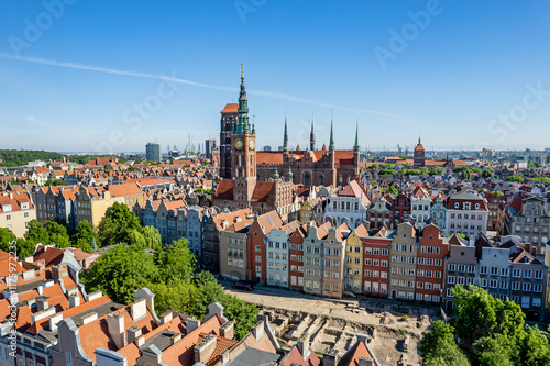 Old Town of Gdańsk, Poland. photo