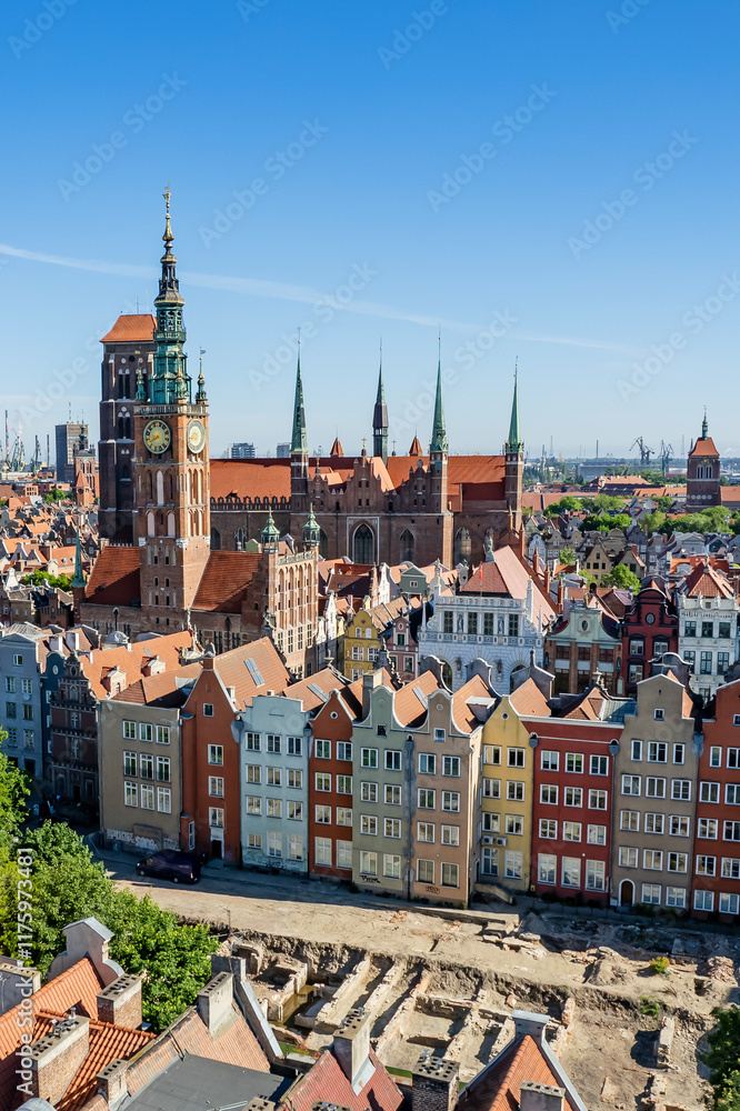 Old Town of Gdańsk, Poland.