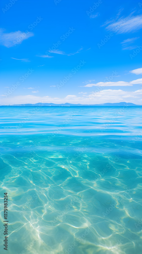 Serene and Spectacular View of the Azure Ocean under Clear Blue Sky in HL Ocean View: The Epitome of Tranquil Natural Beauty Serene and Spectacular View of the Azure Ocean under Clear Blue Sky in HL Ocean View: The Epitome of Tranquil Natural Beauty