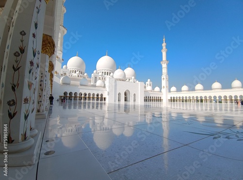 Bild auf Leinwand sheikh zayed mosque uae