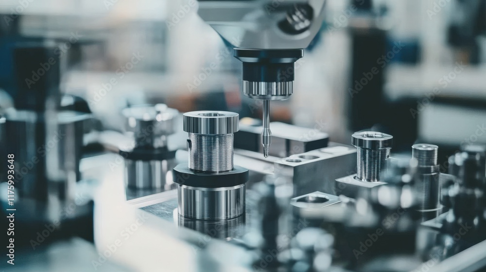 Precision Engineering in a Modern Workshop Featuring CNC Machining Tools and Components for High-Quality Manufacturing Processes and Industry Applications Precision Engineering in a Modern Workshop Featuring CNC Machining Tools and Components for High-Quality Manufacturing Processes and Industry Applications
