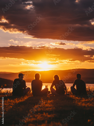 Friends' Sunset Bond