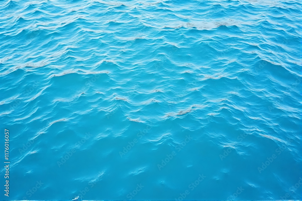 Background of a blue water surface with waves texture and wallpaper design Background of a blue water surface with waves texture and wallpaper design
