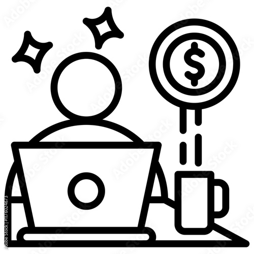  Financial Production Partners LIne Icon
