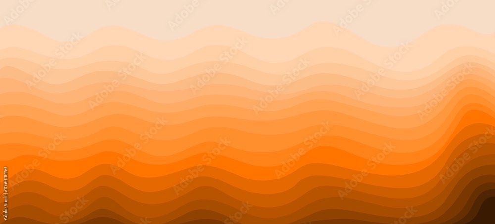 Fototapeta premium arrière-plan abstrait degrader de couleur orange 