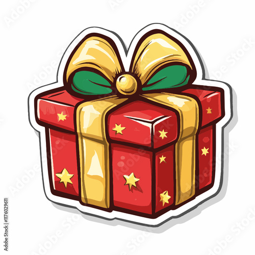 vektor Illustration aus dem Package Gesellschaft, Weihnachten und Sticker