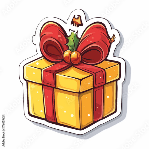 vektor Illustration aus dem Package Gesellschaft, Weihnachten und Sticker