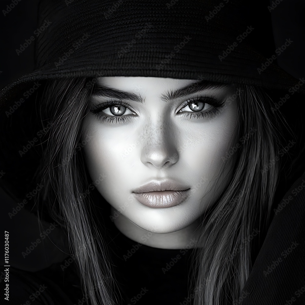 Stunning model with a radiant, smooth face dressed in contemporary fashion. Confident pose and photogenic style captured in a glamorous, high-fashion photo shoot. Stunning model with a radiant, smooth face dressed in contemporary fashion. Confident pose and photogenic style captured in a glamorous, high-fashion photo shoot.