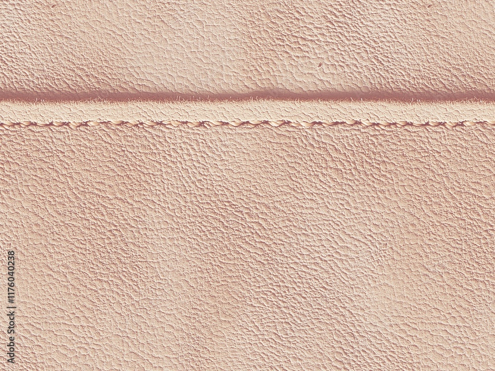 Fototapeta premium Pink suede background with seam 