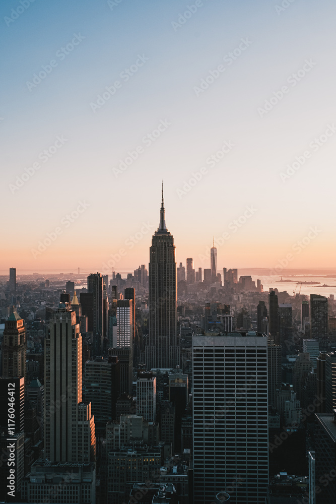 Naklejka premium Empire State Building