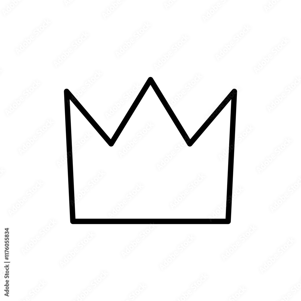 Crown icon vector. crown sign and symbol Crown icon vector. crown sign and symbol