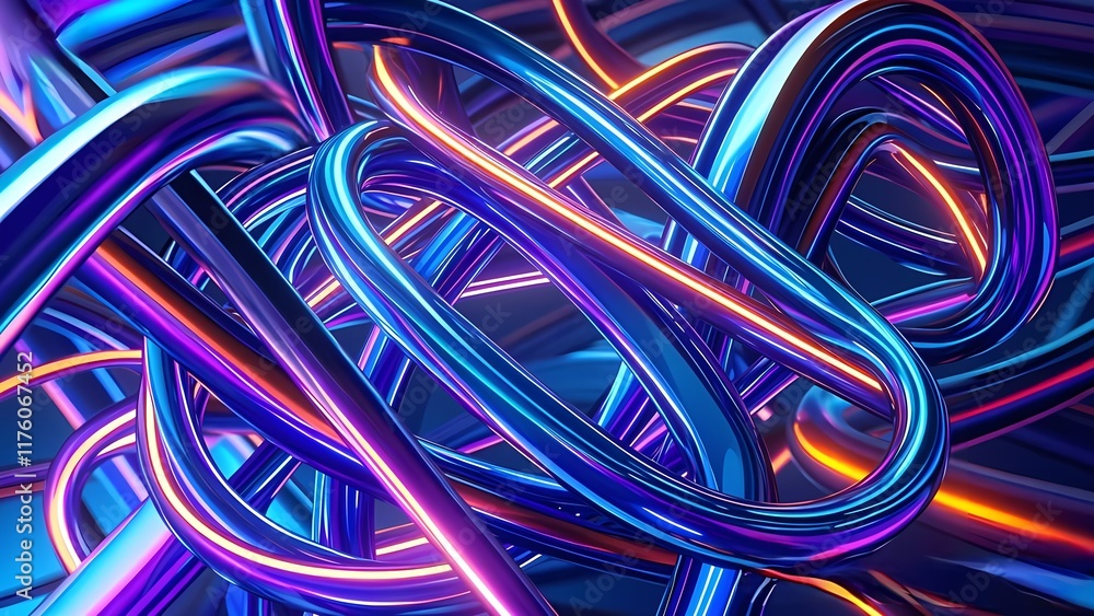 Colorful abstract background with rubber bands and vibrant textures in red, blue, and yellow Colorful abstract background with rubber bands and vibrant textures in red, blue, and yellow