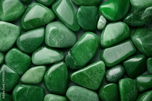 green jade stones background photo